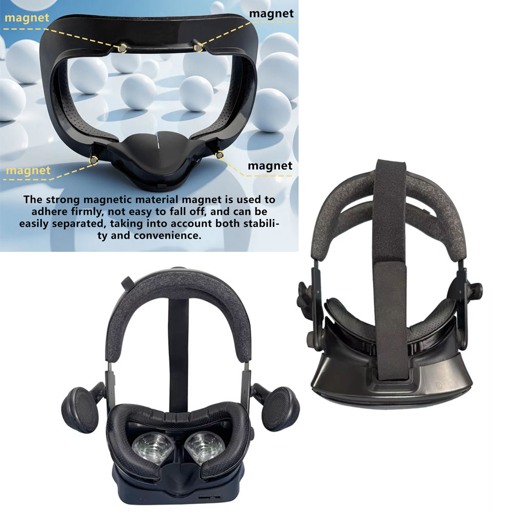 Silicone Mask Bracket - قناع مغناطيسي واسع لـ Valve Index،
