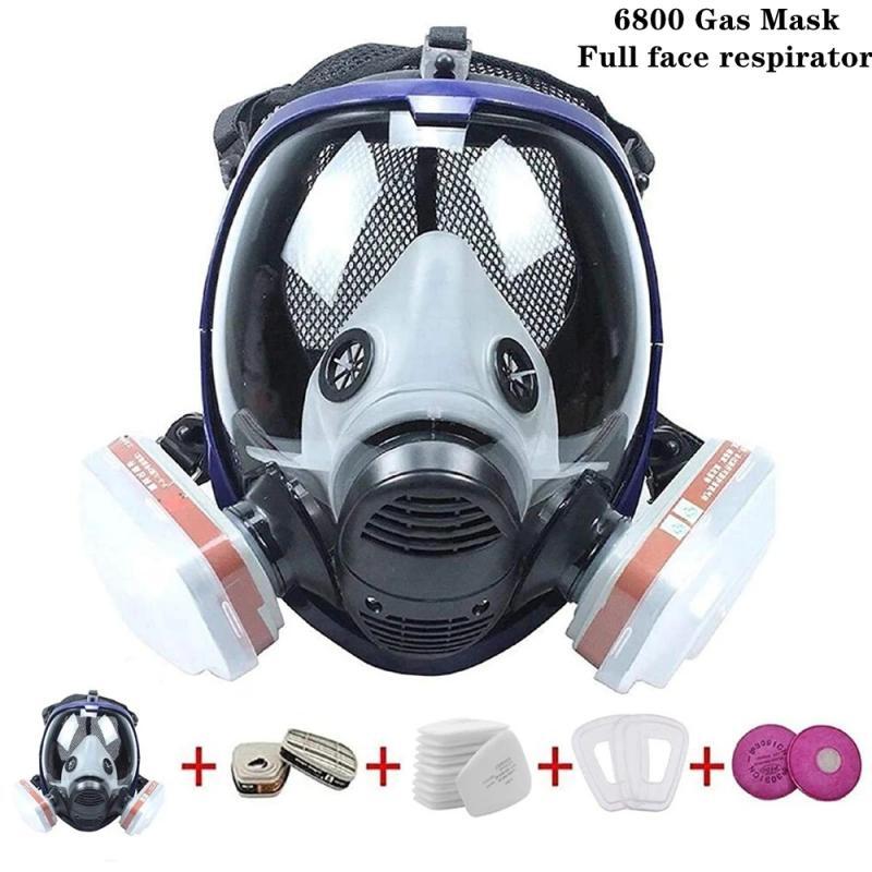 Dust Mask Construction - قناع الغاز الكيميائي 6800 تنفس الغبار