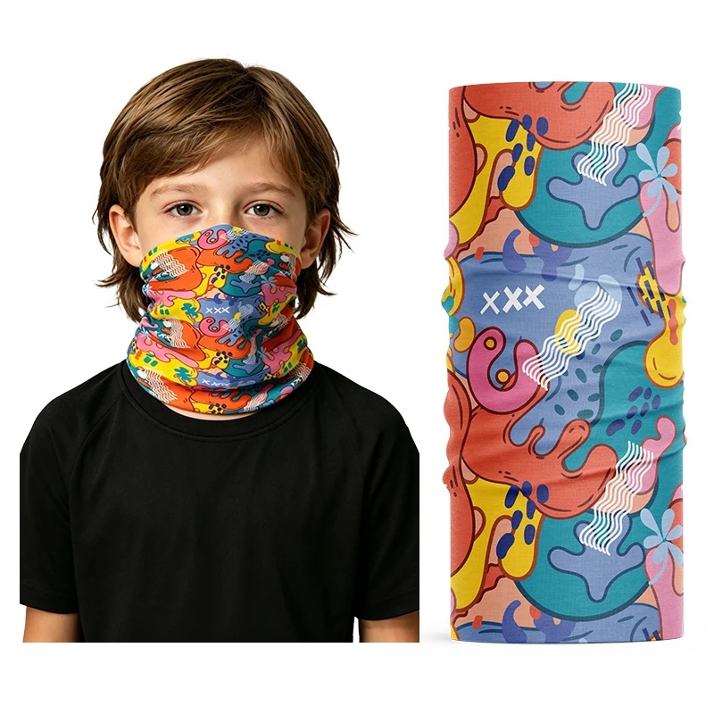 وشاح رقبة للأطفال من قماش الحر - مراجعة Kids Face Mask وسعره