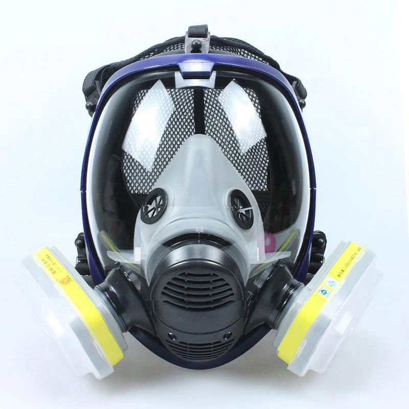 قناع كيميائي 6800 7 في 1 قناع  - مراجعة Dust Mask Construction وسعره