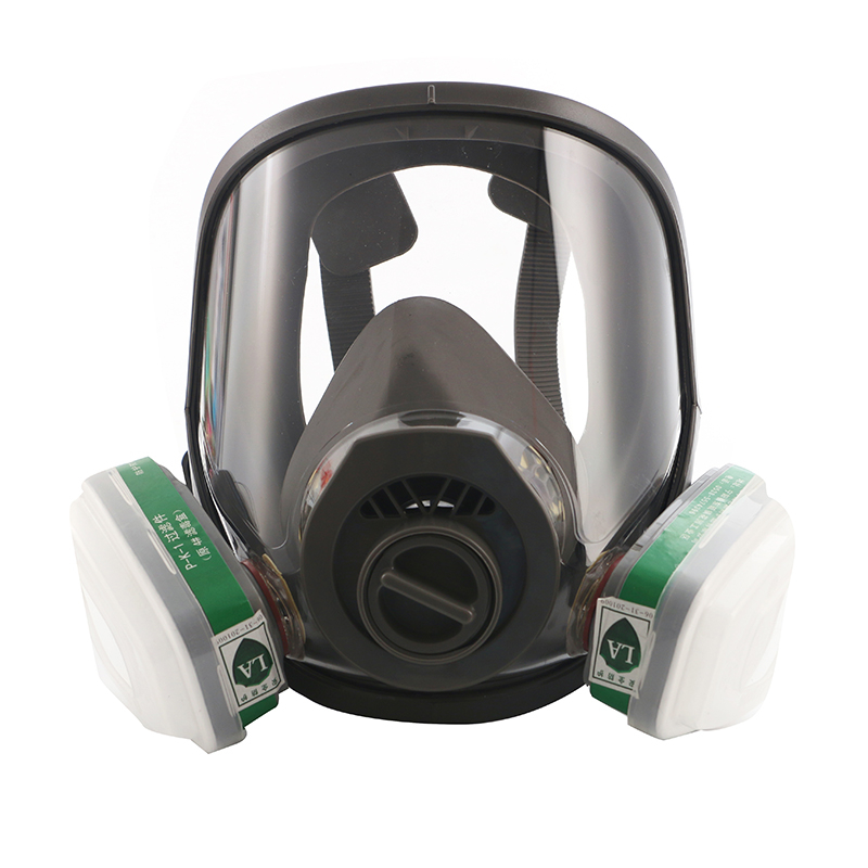 قناع تنفس كامل للوجه مع خرطوشة - مراجعة Dust Mask Construction وسعره