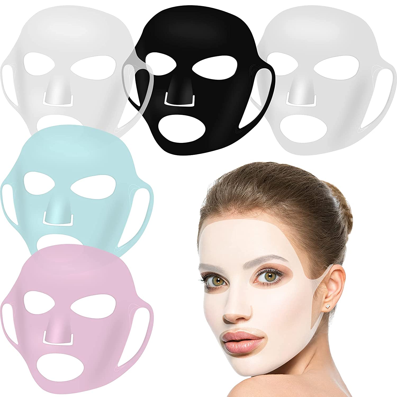 حامل قناع وجه من السيليكون قاب - مراجعة Silicone Mask Bracket وسعره