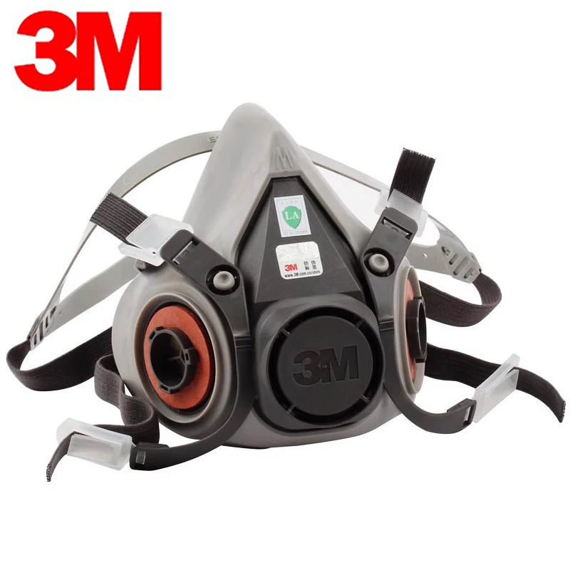 3M6200 قناع غاز تصفية ذاتي الت - مراجعة Dust Mask Construction وسعره