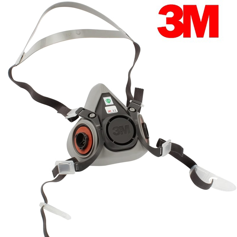 3M6200 قناع غاز تصفية ذاتي الت - مراجعة Dust Mask Construction وسعره